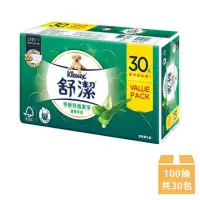 在飛比找momo購物網優惠-【Kleenex 舒潔】特級舒適潔淨蘆薈萃取抽取式衛生紙 1