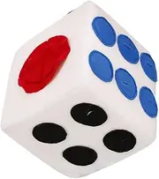Pets Dog Toy Dog Plush Toys Training Dice Aluminum Plush Lengthy Play Easy Cleaning