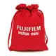 FUJIFILM mini 不織布拍立得專用 束口袋 相機袋 適用 mini 7s、8、25、50s 火焰紅