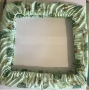 Slytherin Hogwarts Grime Guard 11” X 11” Qsnap Frame Handmade Cross Stitch