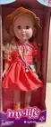 MY LIFE As SYDNEY Posable 18-inch DOLL BLONDE HAIR, BROEN EYES NEW