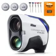 Golf laser rangefinder COOLSHOT PROII STABILIZED & golf ball & tour tee set