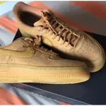 耐吉NIKE AIR FORCE 1 LOW 小麥 褐色 卡其色 低筒 AF1 男女 943312-200慢跑鞋