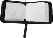 CD Carrying Case Portable Capacity Storage Bag for DVDs Oxford Easy to Use Design for Cars Home Organization