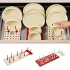 Telescopic Dish Plate Drying Rack Removable Bowl Storage Rack Drawer