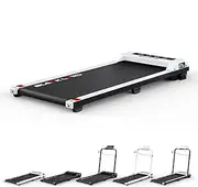 BLACK LORD Walking Pad Treadmill Under Desk 2-Level Incline 2.3HP, 380mm Belt Running Machine for Home Gym, Portable Under Desk Treadmill Trainer with Remote Control, LT9 Series & LT9-H Series