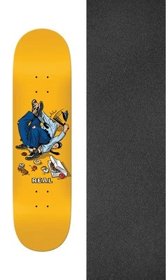 Real Skateboards Double Duty Cops 8.25" Skateboard Deck + griptape