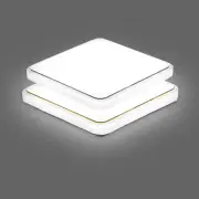 HG (Silver Wire 12W White Light 22*22) Led Ceiling Light Living Room Lamps And L