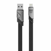 Transformers USB A to Lightning Charger Cable 1.5M Grey