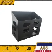 Black Full Aluminium FP 20L Jerry Can Holder 370mm x 195mm | 2.5mm Flat Plate