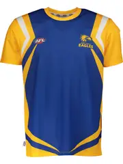 West Coast Eagles AFL Adult Training Tee WEST COAST EAGLES (MULTI PRINT)