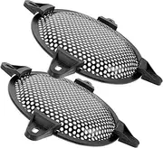 Totority 2pcs Car Subwoofer Speaker Grills Metal Speaker Covers Mesh 6.5'' Grill for Car Audio Elegant Design Easy to Install