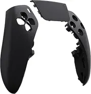 eXtremeRate Left Right Front Housing Shell with Touchpad Compatible with ps5 Edge Controller, Black DIY Replacement Faceplate Shell Custom Touch Pad Cover Compatible with ps5 Edge Controller