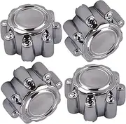 4Pcs 8 Lug Wheel Center Hub Caps Rim Dust Covers Compatible for Ford F250 F350 Excursion