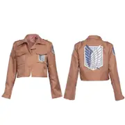 Attack on Titan Costume Scout Jacket Shingeki no Kyojin Anime Cosplay