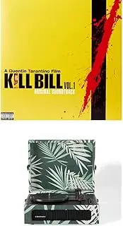 Crosley Voyager Turntable (Botanical Green) and Various Artists - Kill Bill Vol.1 Ost [Bundle]