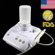 FDA Dental Ultrasonic Scaler Cleaner w/ EMS Tips Auto Dosing Bottles