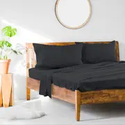 Ardor 1000TC Cotton Rich Sheet Set - Slate - Double