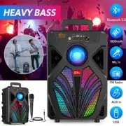 Karaoke Bluetooth Speaker Party Speaker Stereo Subwoofer Heavy Bass Speaker