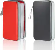CD Case DVD Storage 2 Pack,100 Capacity DVD Cases Holder CD Storage Case Holders
