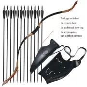 Archery Wood Traditional Recurve Bow Longbow Hunting / Arrows / BOW&Arrows' Bag