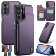 For Samsung Galaxy A54 A53 A34 A33 A24 A23 A14 Leather Wallet Card Holder Case