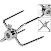 2pcs Rotisserie Spit Forks Roast Chicken Fork Kabob Skewer BBQ Spit Forks Gyro