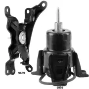Front Engine & Left Trans Mounts 2 Pcs Set for Nissan Murano, Nissan Quest 3.5L (for: Nissan)