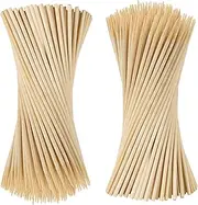 200PCS Bamboo Skewers 12 inch, Φ=4mm Wooden Skewers for Kabobs, Kabob Sticks, Fruit, BBQ, Grilling,Chocolate Fountain, Yakitori Chicken