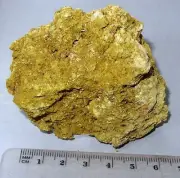 Corkite/Cerussite Broken Hill NSW. Mineral specimen 70x55mm 175g #3984