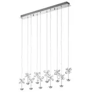 Eglo Pianopoli LED Crystal Bar Pendant Light