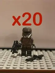 Lego 1x1 Stud + 20 Imperial Morak Storm Trooper Custom New The Mandalorian NEW