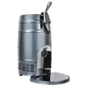 Koolatron Mini Keg Beer Cooler 5L W/Dual Taps 110 Volt and 12 Volt Power Cords