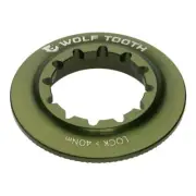 Lockring Closing Disc Centerlock Ferrule Internal Green 525042011 Wolftooth Fren