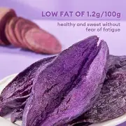 200 Grams of Dried Purple Potato - A Tasty and Healthy Snack. 100% Healthy.