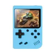 Handheld Retro Video Game Console Built-In 800 Classic Games Gameboy Kids Blue