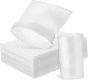 KALLORY 100pcs Semi-transparent Packing Foam Pouches Cushion Wrap for Moving and Shipping Capacity Pe Foam Bags for Fragile Items Easy to Use Sheets for Packing
