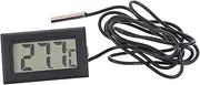 Uonlytech Water Cooling Digital Thermometer Accurate Measurement for Computer Parts Fish and More Precision Easy to Read Digital Display