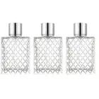 3 Pcs Glass Bottle Spray Travel Reusable Refillable Atomizers for Perfume