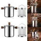 Small Deep Fryer Pot Kitchen Frying Pan Deep Frying Pot
