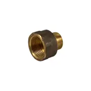 Brasshards 25 x 20mm Brass Male / Female Threaded Reducing Adaptor LF
