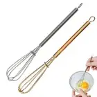 Sauce Seasoning Mixer Stainless Steel Egg Beater Whisk Set for Baking Hand Mini