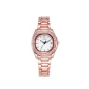 21cm 3084# Fashion Calendar Ladies Steel Band Watch Local Gold High-end Female Watch Scale Watch