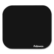 Fellowes 58024 9" x 8" Polyester Mouse Pad - Black New