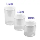 1x Transparent Flower Pot Self-Watering Plant Container For Home Garden Supplies