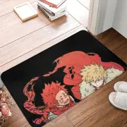 My Hero Academia Adventure Anime Kitchen Carpet Kirishima Eijiro Bakugo Door Mat