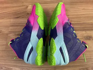 ￼Under Armour 籃球鞋 Curry 2 UA 極光 藍紫 桃紅 綠 男鞋 高筒3026052600