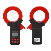 AC Leakage Ammeter Clamp LCD Backlight High Accuracy Leakage Current Meter