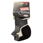THORLOS EXPERIA Womens Jet Gray MICRO MINI Low Cut Socks XS 5-6.5 NWT