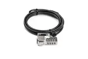 Kensington Serialised Security Combination Lock Cable For Surface Pro Go Black